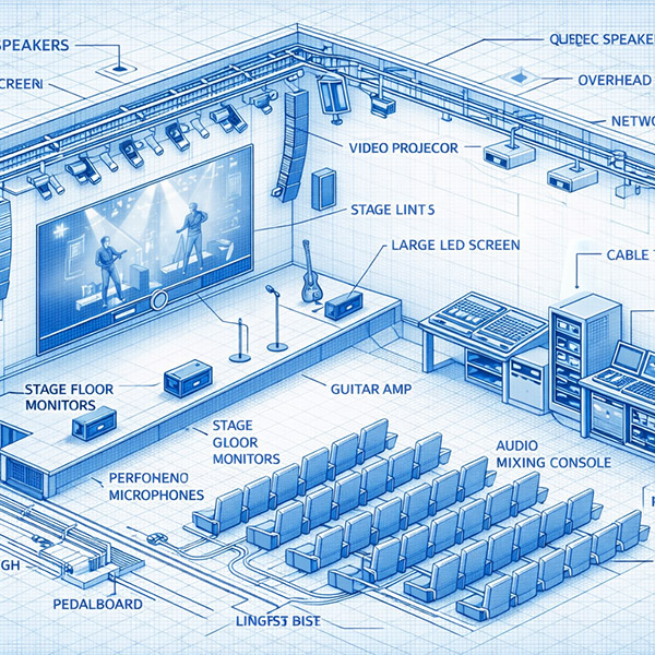 Оснащение концертных залов