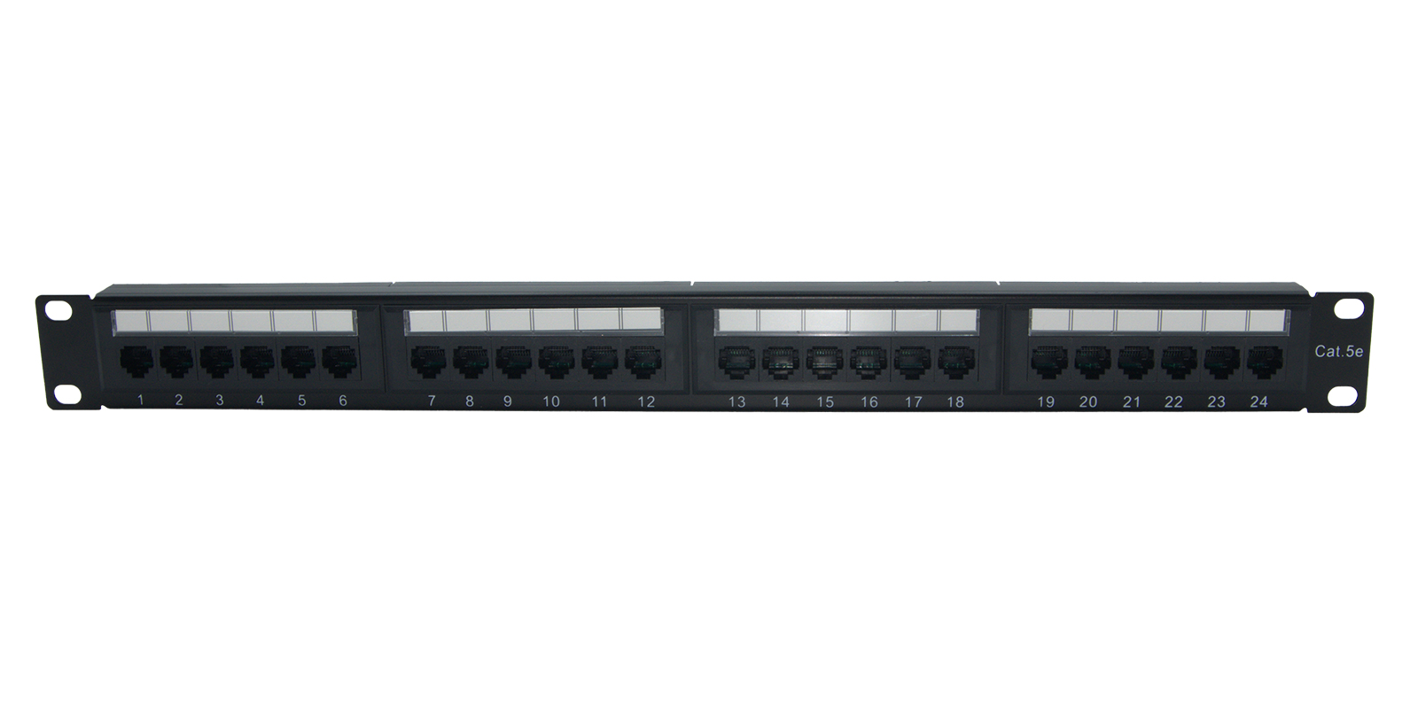 Патч-панель 19" Wize Pro [W1U24CAT5E] 24 порта, высота 1U, CAT5E, UTP