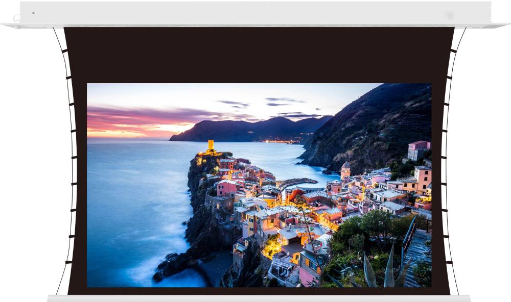 [LMRTC-100111] Встраиваемый экран с электроприводом Lumien Master Recessed Tensioned Control