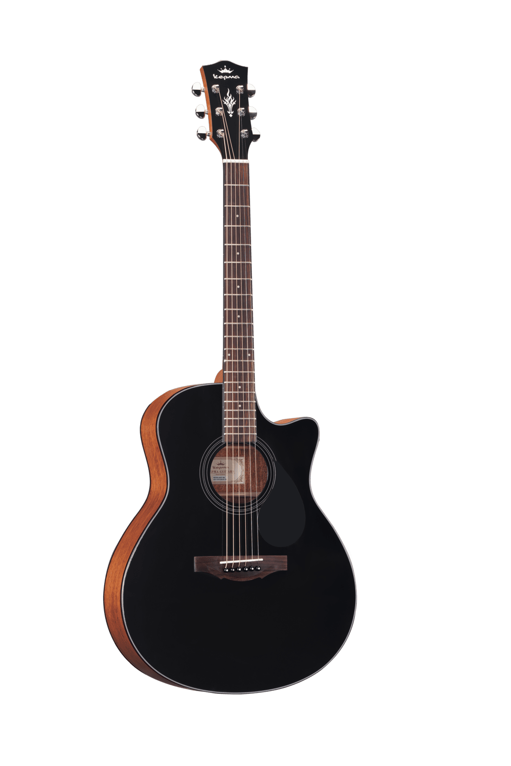 Электроакустическая гитара Kepma EACE-K1-BKM