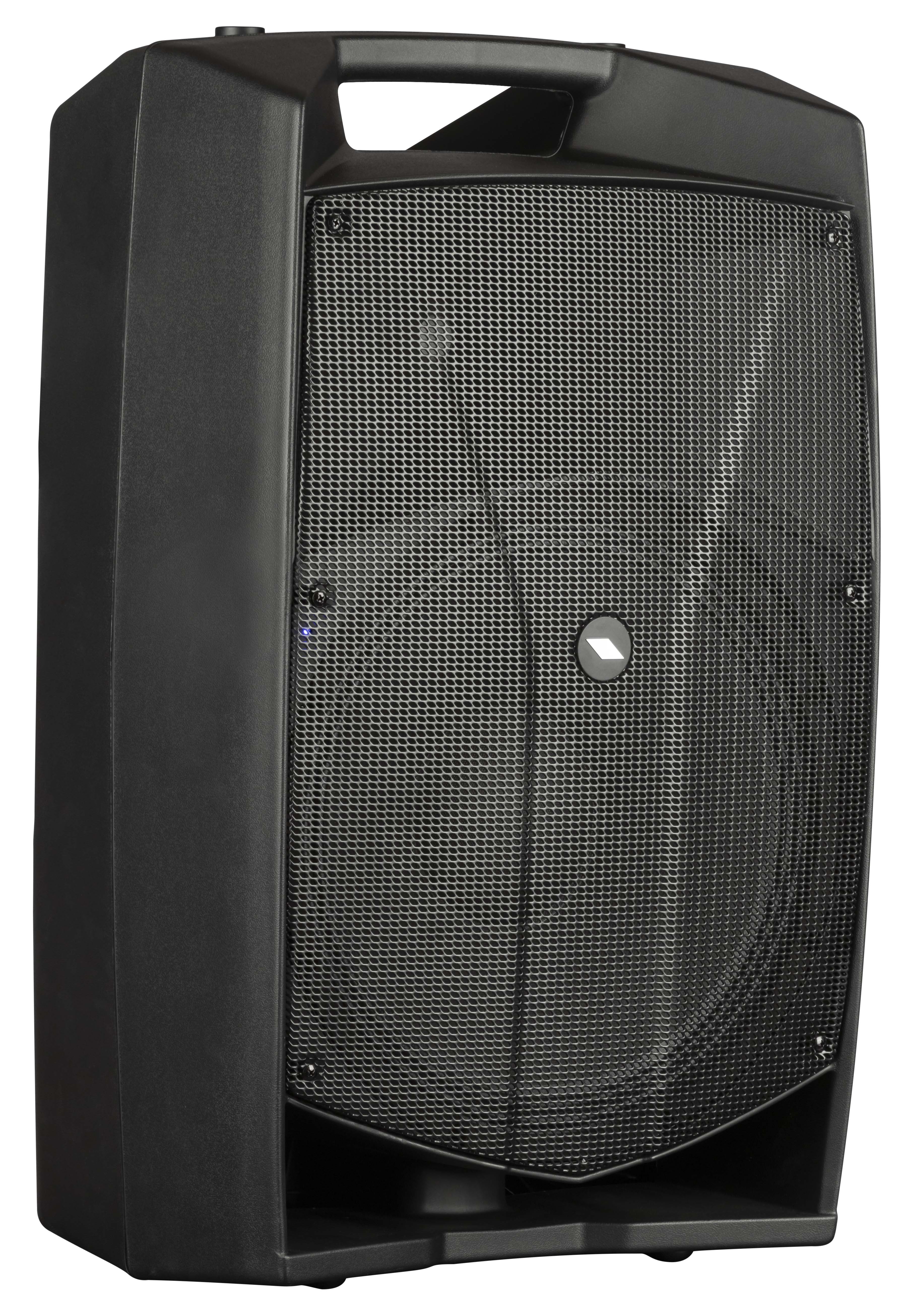 Активная акустическая система PROEL [V15PRO] 2-х полосная, НЧ динамик 15", ВЧ динамик 1", DSP, мощность пик./ном. 600/300 Вт, АЧХ 45-20000 Гц, макс. SPL 126 дБ, Combo XLR/TRS мик./лин. вход, XLR лин. выход, USB-A порт для радиосистем U24B/U24H